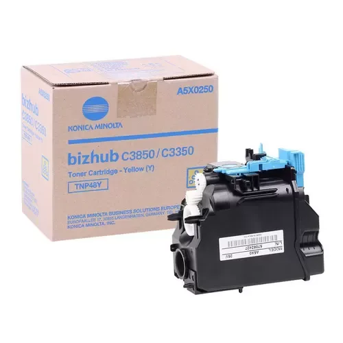 Konica Minolta TNP-48Y Sarı Orjinal Toner - C3850 / C3350