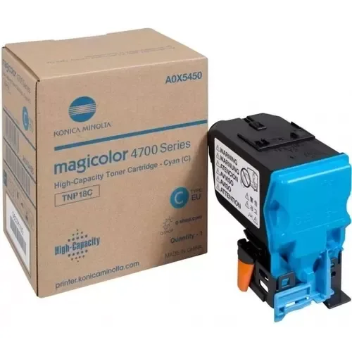 Konica Minolta TNP-18C Mavi Orjinal Toner - MC4700 / 4750DN