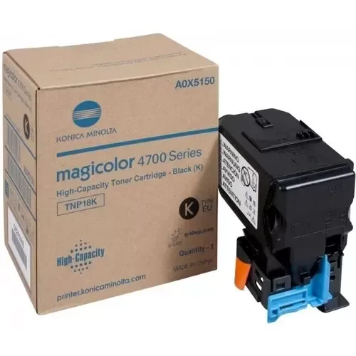 Konica Minolta TNP-18K Siyah Orjinal Toner - MC4700 / 4750DNA