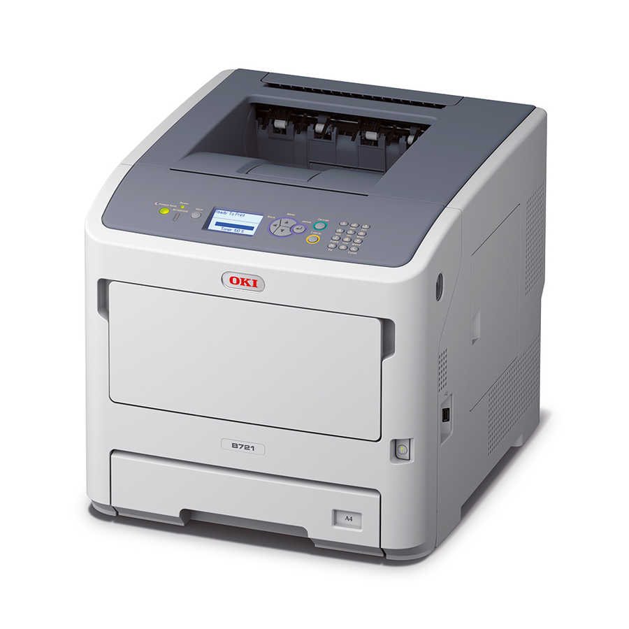 OKI B721dn Siyah Beyaz A4 Mono Lazer Yazıcı